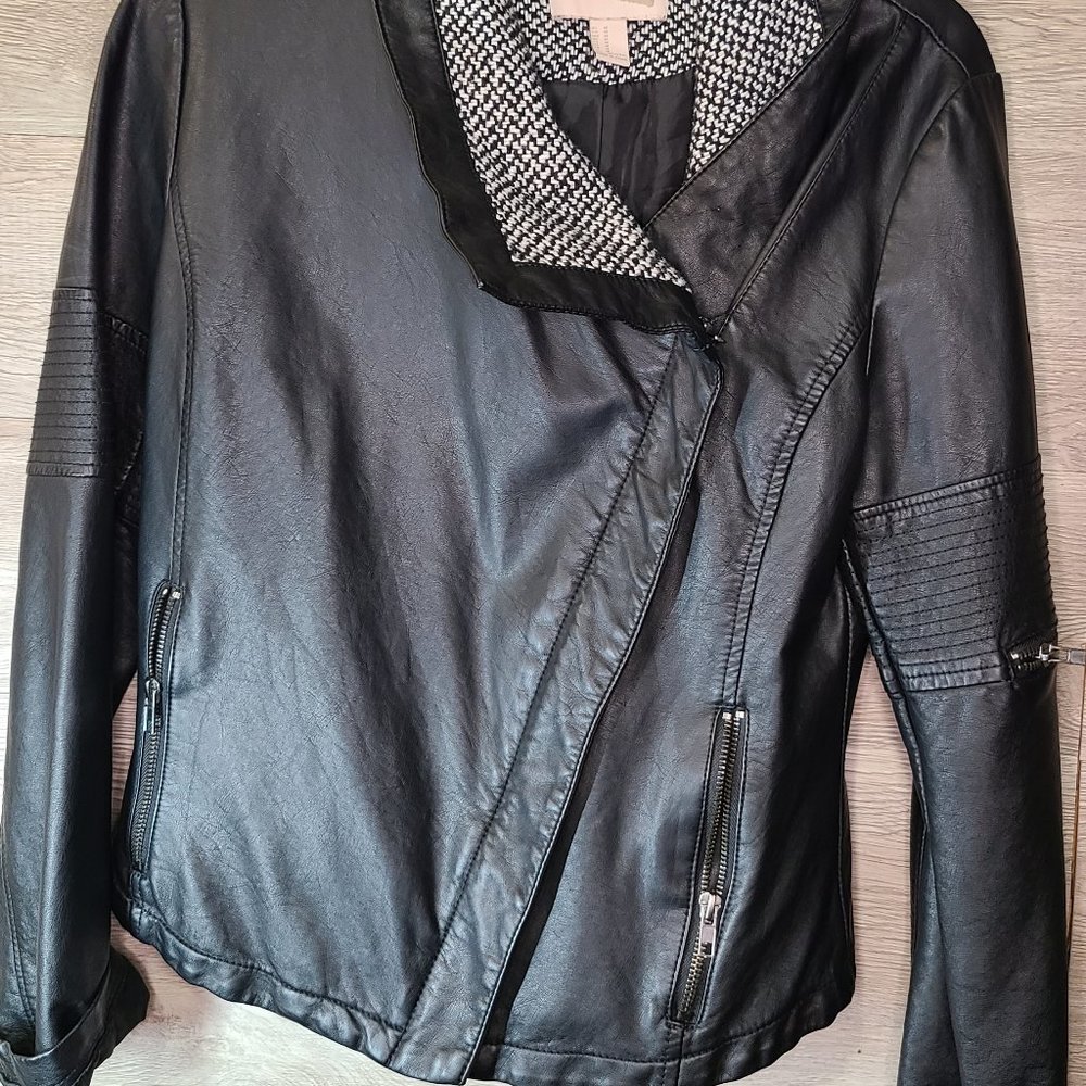 Faux Leather Jacket